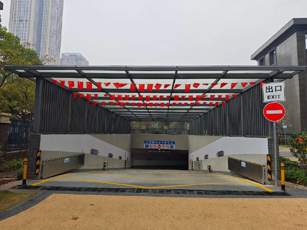 柳州中房车库出入口雨棚项目